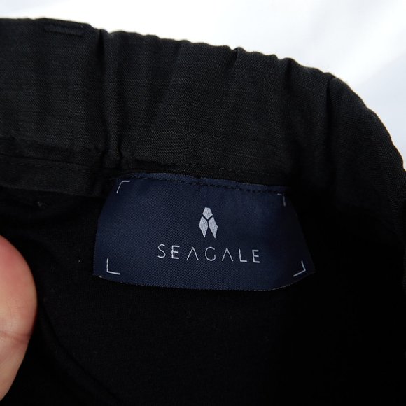 SEAGALE Gray Trouser Wool Blend Pant Men's Large - Picture 8 of 8